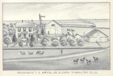 Residence of Thomas E. Mayes