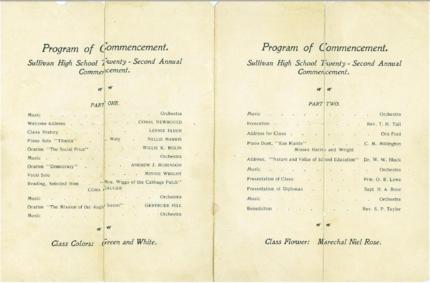 Program of Commencement