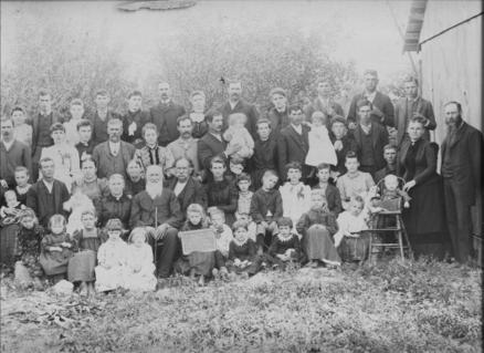 Mattox Family reunion, 1893