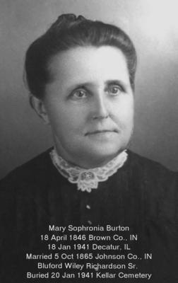 Mary Sophronia Burton