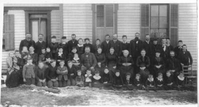 Wiley Family Gathering, about 1889