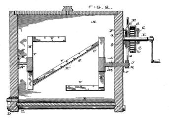 Patent diagram 2: 1893 Monroe Motor