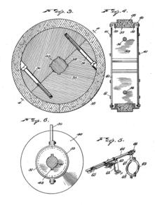 Patent diagram 3: 1922 Motor Vehicle